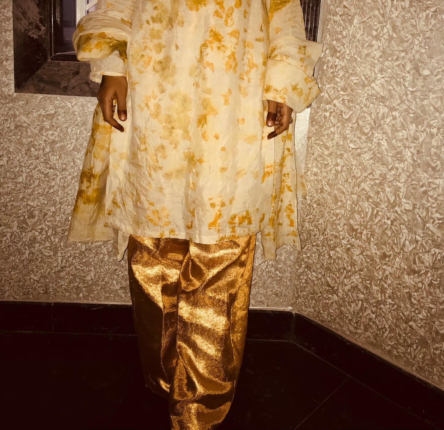 Handwoven Silk Brocade Pant